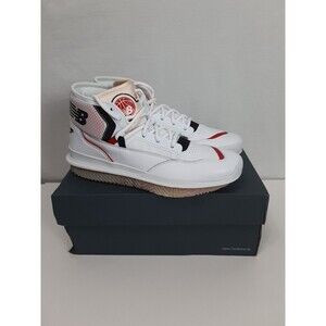 New Balance Men's Size 11.5 BB9000 White Red Clear BB9000A1